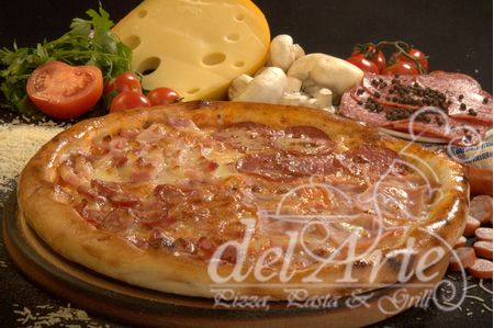 Pizza Ouattro Carni XXL